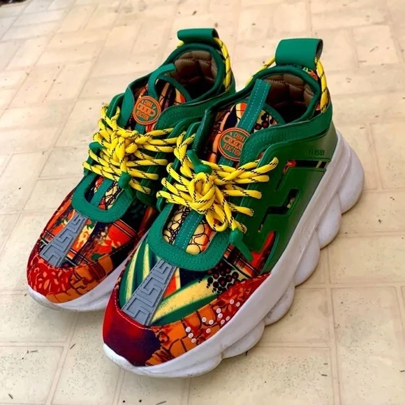 Versace | Shoes | Versace Chain Reactions Size 2 Eu 42 